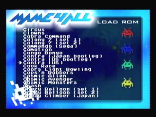 MAME4ALL 4.9r2 for MAME 037b11 on PSP