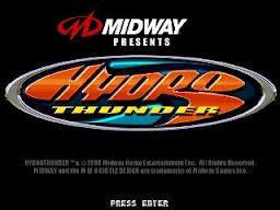 Hydro Thunder n64 download