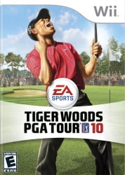 Tiger Woods PGA Tour 10 for wii 