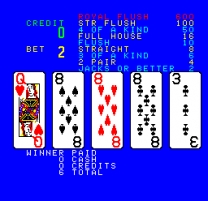 Cal Omega - Game 24.0 (Gaming Draw Poker, hold) for mame 