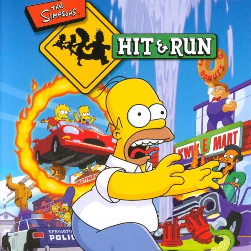 The Simpsons Hit & Run for ps2 