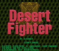 Desert Fighter (Europe) (Beta) snes download