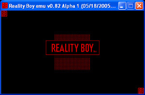 Reality Boy 0.8.4 on windows