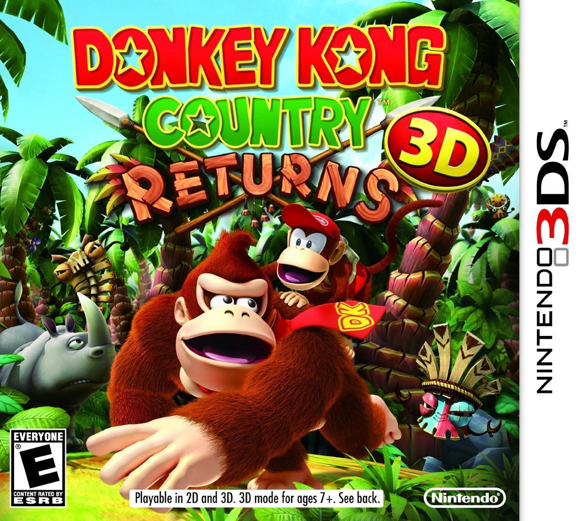Donkey Kong Country Returns 3D for 3ds 