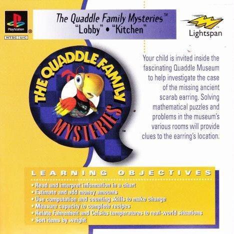 Quaddle Family Mysteries: The Case Of The Scarce Scarab Lobby/Kitchen psx download