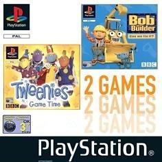 Tweenies: Game Time & Bob The Builder: Can We Fix It Twin Pack for psx 