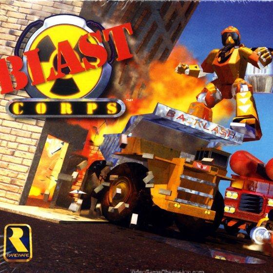 Blast Corps for n64 