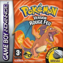  Pokemon Rouge Feu for gameboy-advance 