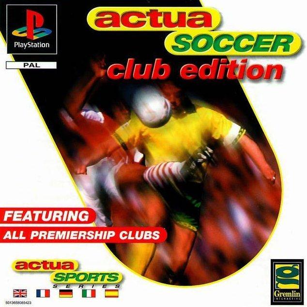 Actua Soccer Club Edition for psx 