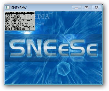 SNEeSe 0.8.53b for Super Nintendo (SNES) on Windows