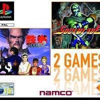 Tekken 2 & Soul Blade Twin Pack for psx 