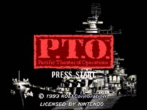 Pacific Theater of Operations (USA) for super-nintendo 