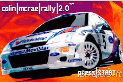 Colin Mcrae Rally 2.0 for gba 