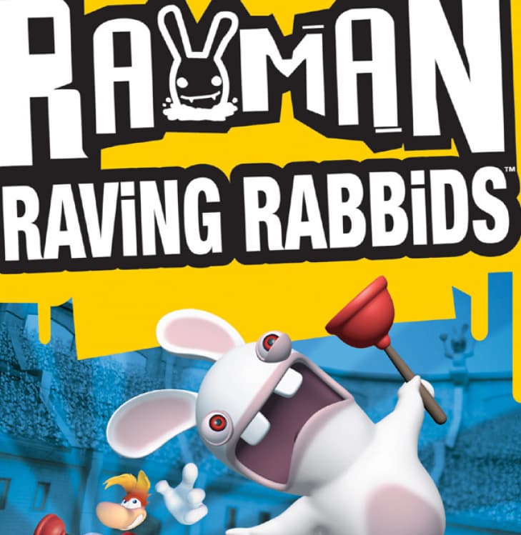 Rayman Raving Rabbids for ps2 