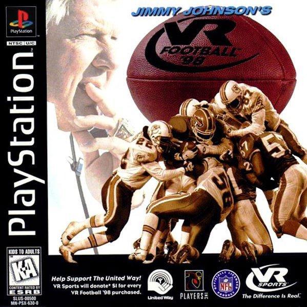 Jimmy Johnson Vr Football '98 for psx 