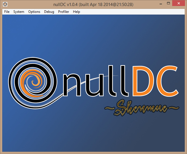 NullDC 1.0.4 r136 for Dreamcast on Windows