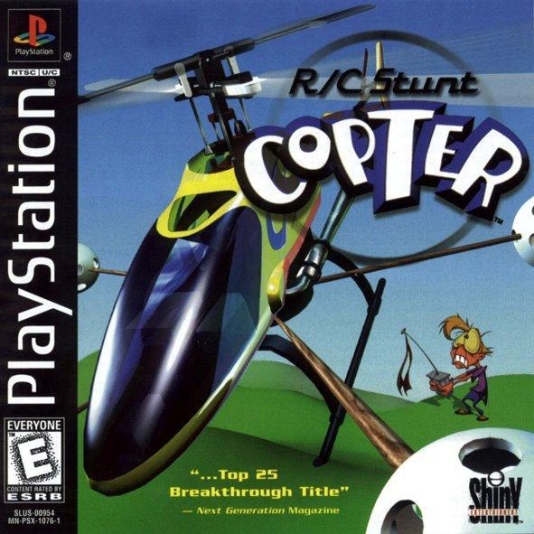 R/C Stunt Copter for psx 