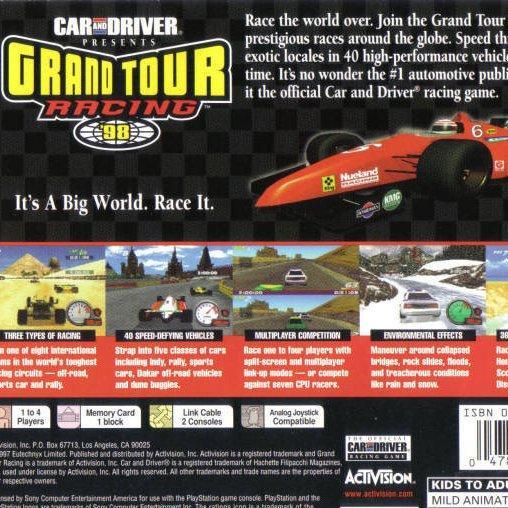 Car & Driver Presents: Grand Tour Racing '98 for psx 