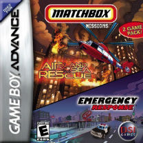 2 In 1 - Matchbox Missions - Emergency Response Air, Land & Sea Rescue for gba 