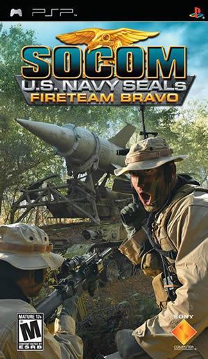 SOCOM: U.S. Navy SEALs Fireteam Bravo for psp 