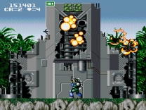 Gunforce - Battle Fire Engulfed Terror Island (Europe) for snes 