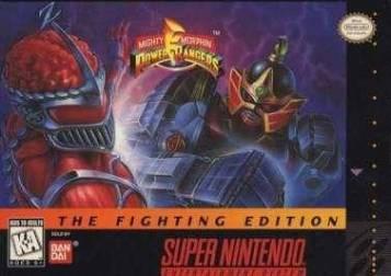 Mighty Morphin Power Rangers: The Fighting Edition for snes 
