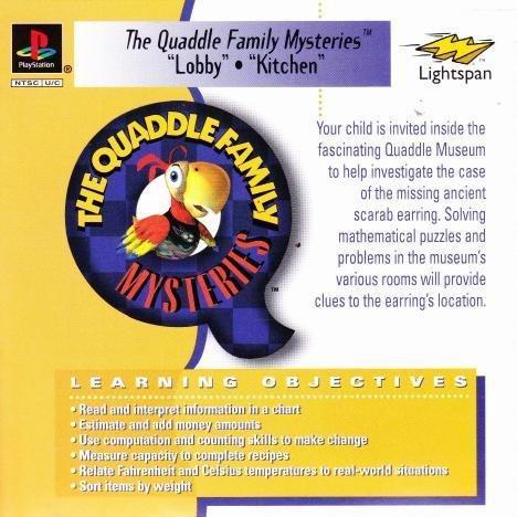 Quaddle Family Mysteries: The Case Of The Scarce Scarab Garden psx download