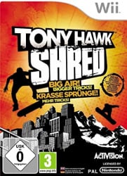Tony Hawk: Shred for wii 
