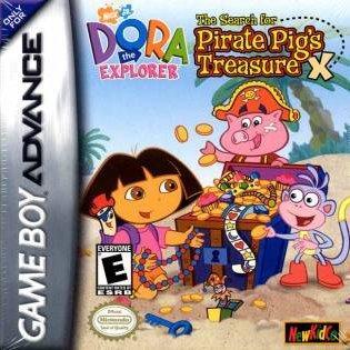 Dora The Explorer: Search For Pirates Pig's Treasure for gba 