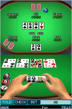 Texas Hold 'em Poker for ds 