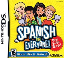 Spanish For Everyone for ds 