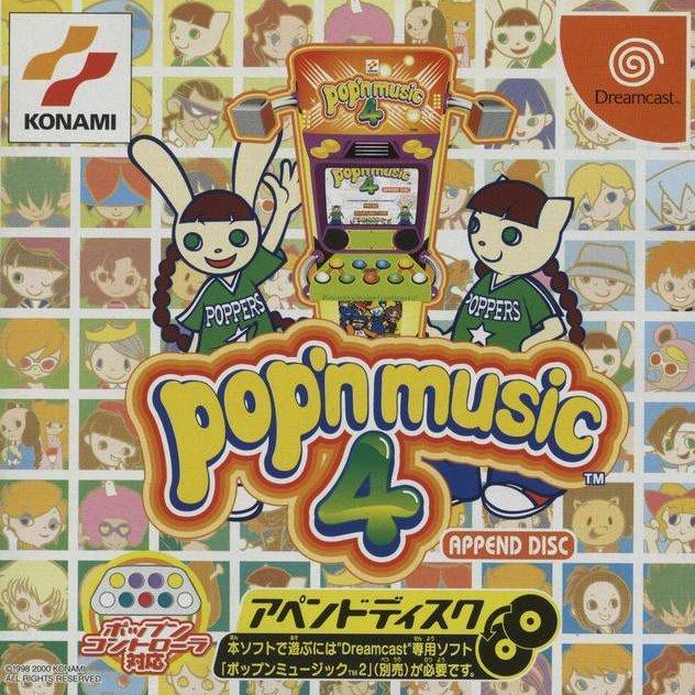 Pop'n Music 4 Append Disc for psx 