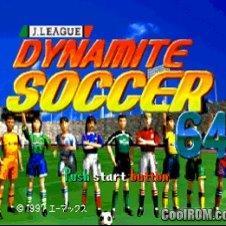 J-League Dynamite Soccer 64 for n64 
