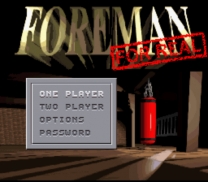 Foreman For Real (Europe) for snes 