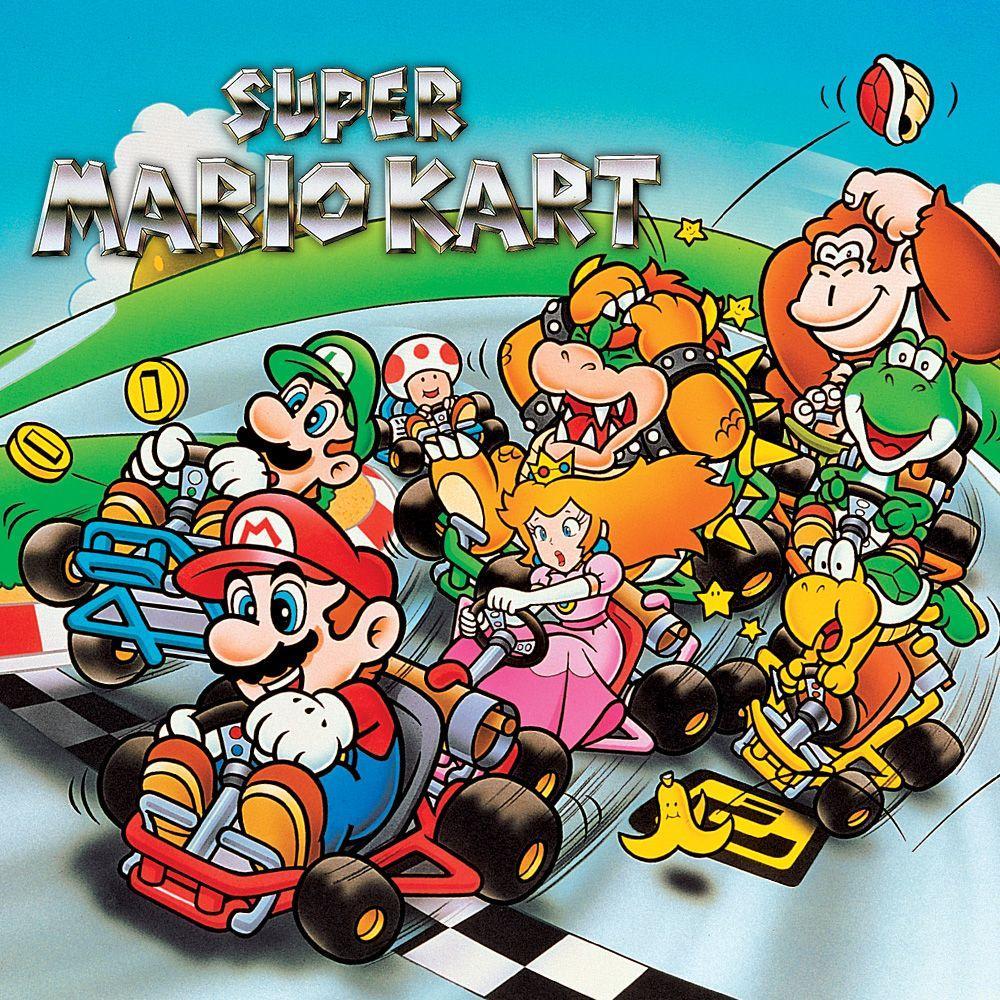 Super Mario Kart for snes 