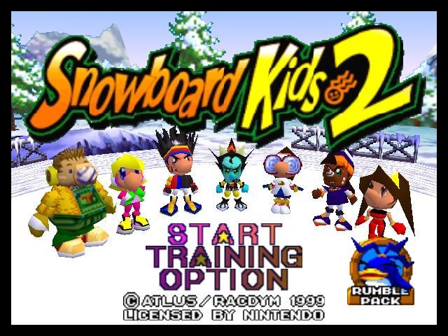 Snowboard Kids 2 n64 download