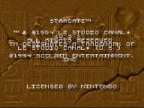 Stargate (USA) for snes 