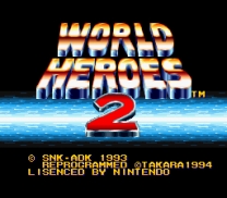 World Heroes 2 (USA) (Beta) for super-nintendo 