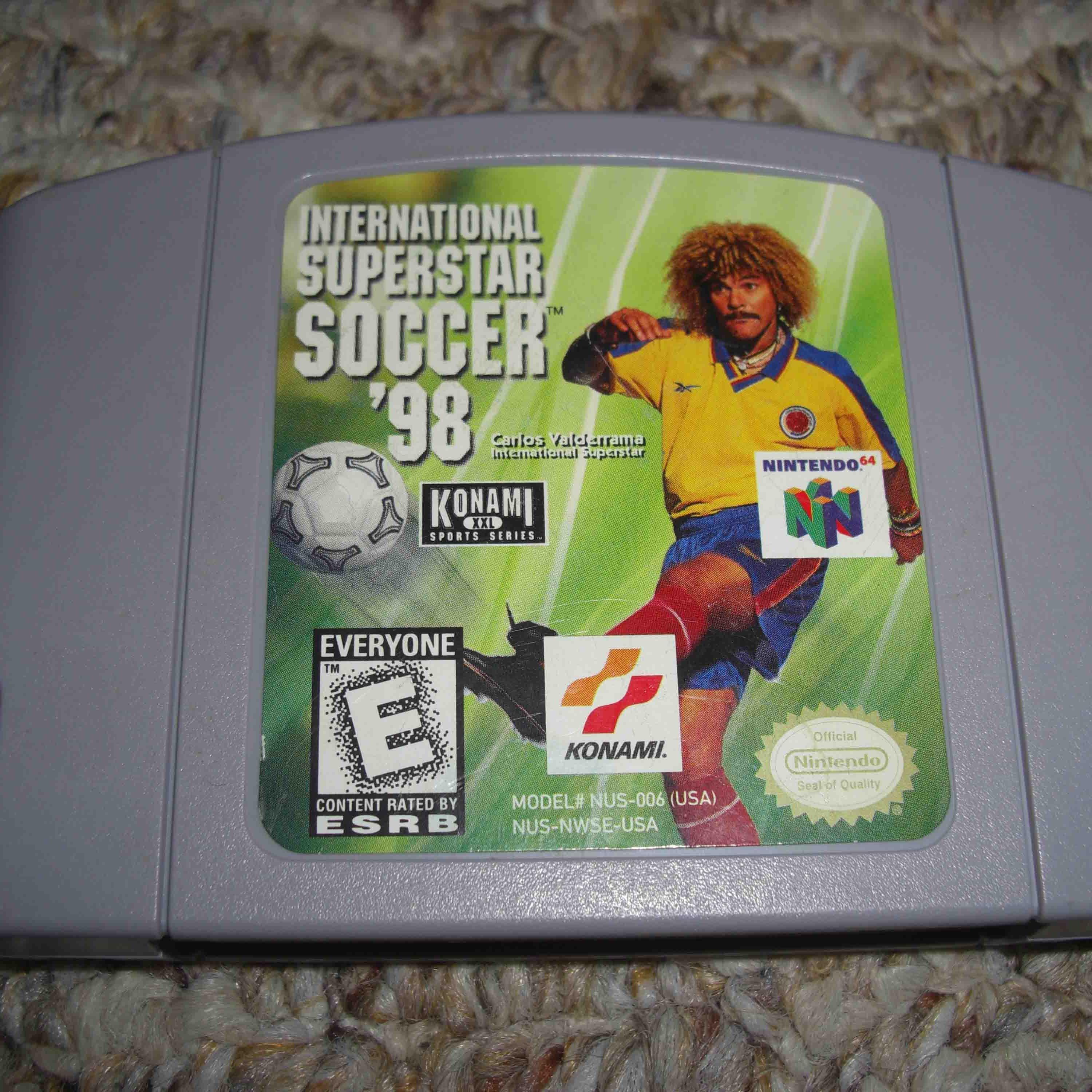 International Superstar Soccer '98 for psx 