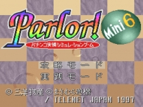 Parlor! Mini 6 - Pachinko Jikki Simulation Game (Japan) snes download