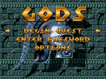 Gods (USA) for super-nintendo 