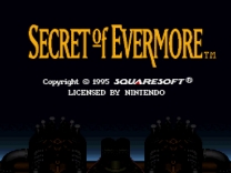 Secret of Evermore (USA) [Hack by Ninakoru v1.0] (Balance Enhancement) for snes 