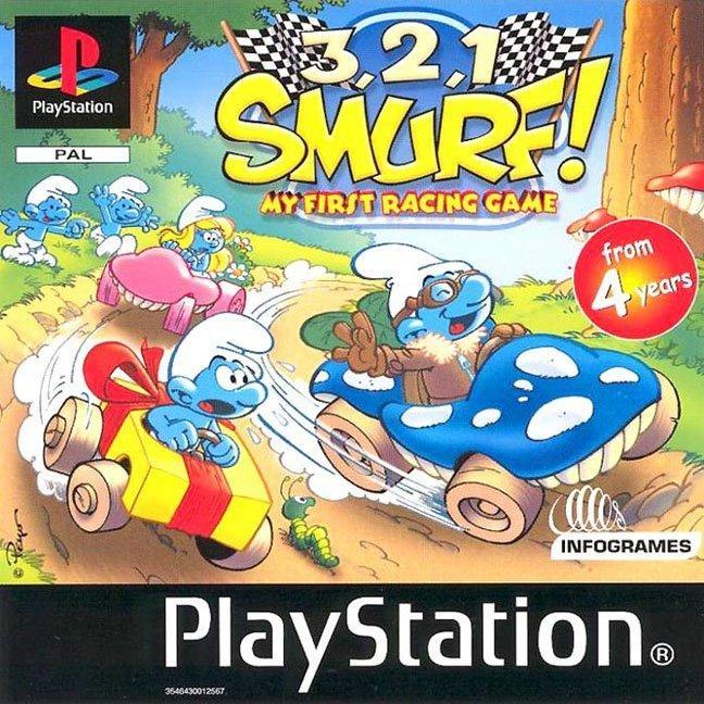 3, 2, 1... Smurf! My First Racing Game for psx 