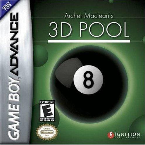 Archer Mclean's 3d Pool psx download