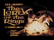 J.R.R. Tolkien's The Lord of the Rings - Volume One (Europe) for snes 