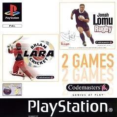 Jonah Lomu Rugby & Brian Lara Cricket Twin Pack for psx 