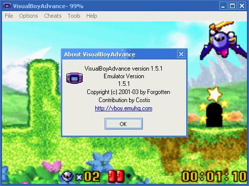 Visual Boy Advance 1.7.2 on windows