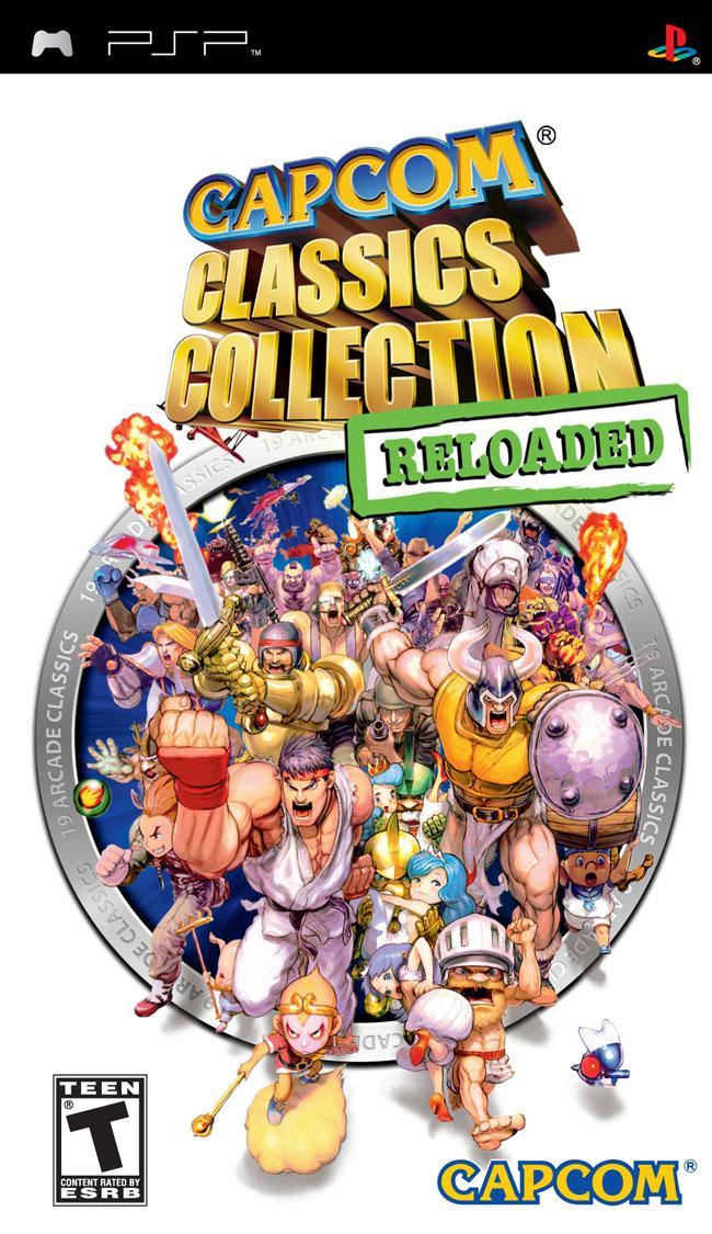 Capcom Classics Collection Reloaded for psp 