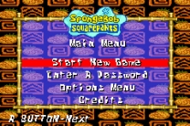 SpongeBob SquarePants Gamepack 2 (E)(Rising Sun) for gameboy-advance 