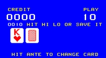 Credit Poker (ver.30c, standard) for mame 